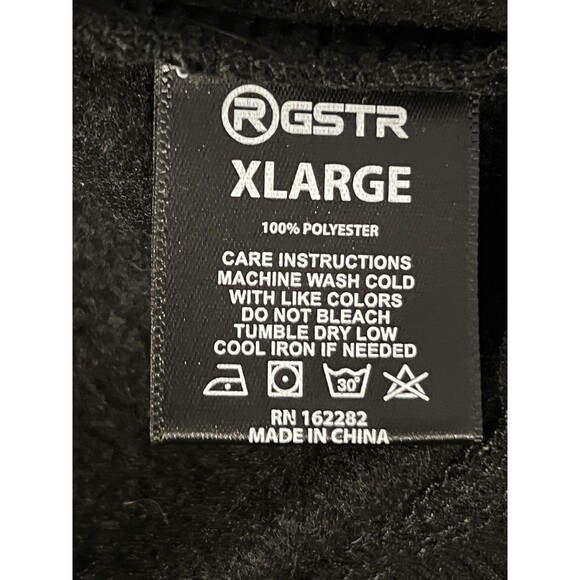 RGSTR Saints and Sinners Hoodie Zip Up Skull Graphics Mens XL Jacket Gothic Y2K - Picture 3 of 6